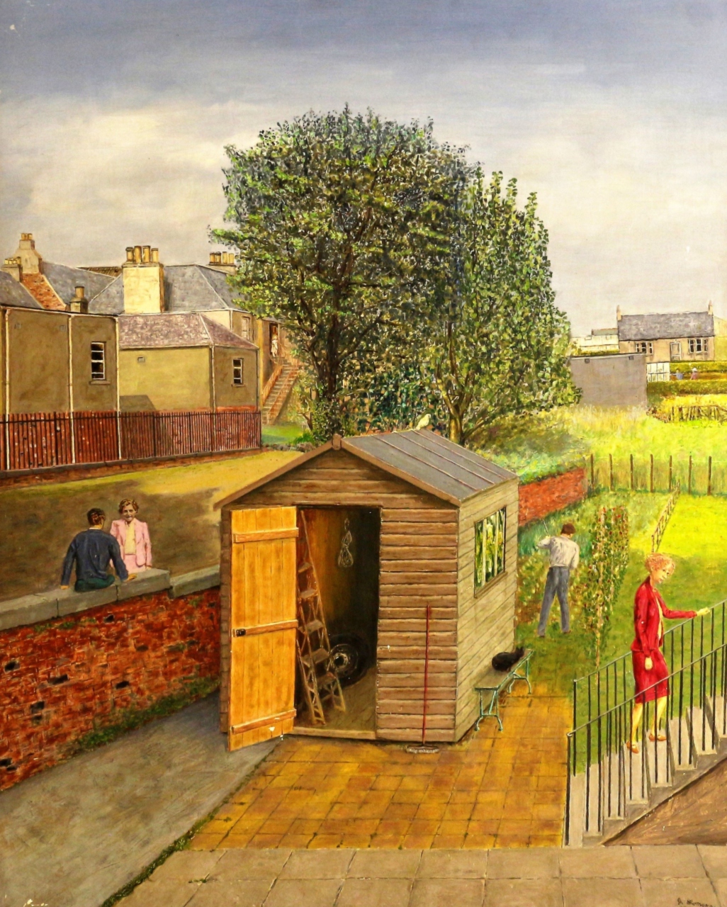 Picture of The Garden Shed by George Thomson