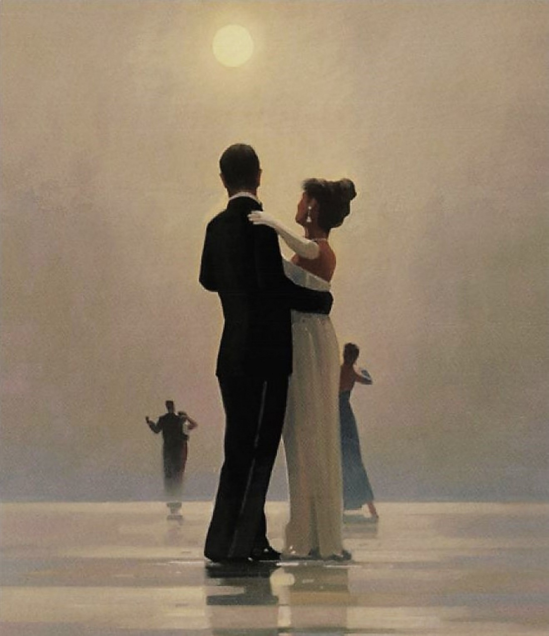 Picture of Dance me to the End of Love by Jack Vettriano