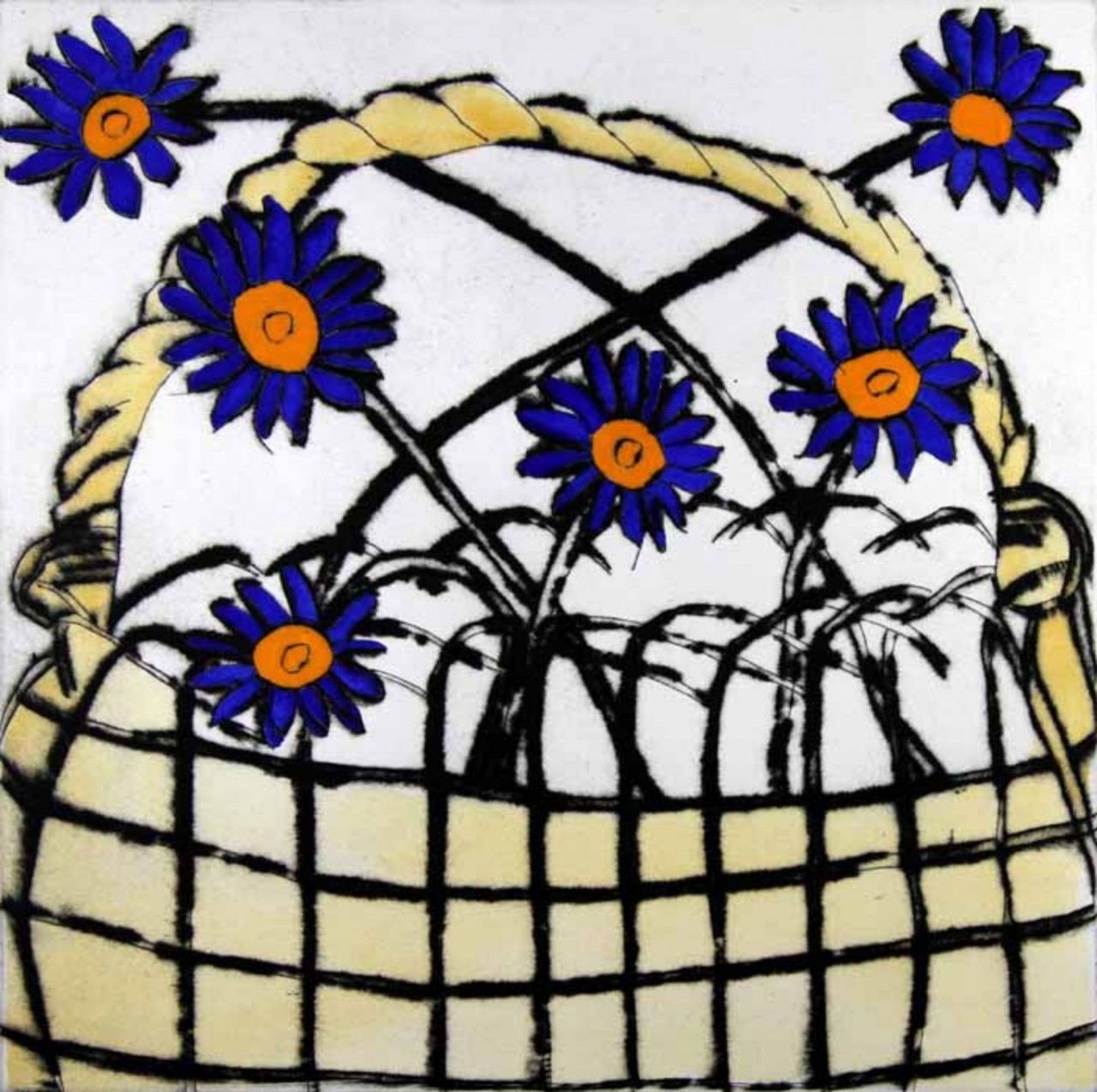Picture of Daisy Basket by Richard Spare