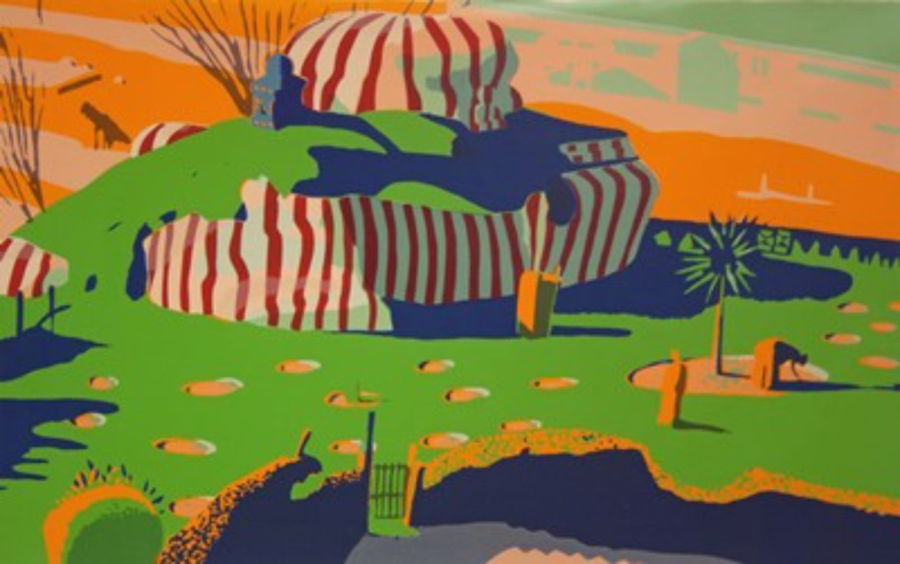 Picture of Striped Rock, Ooty India by Tim Cockburn