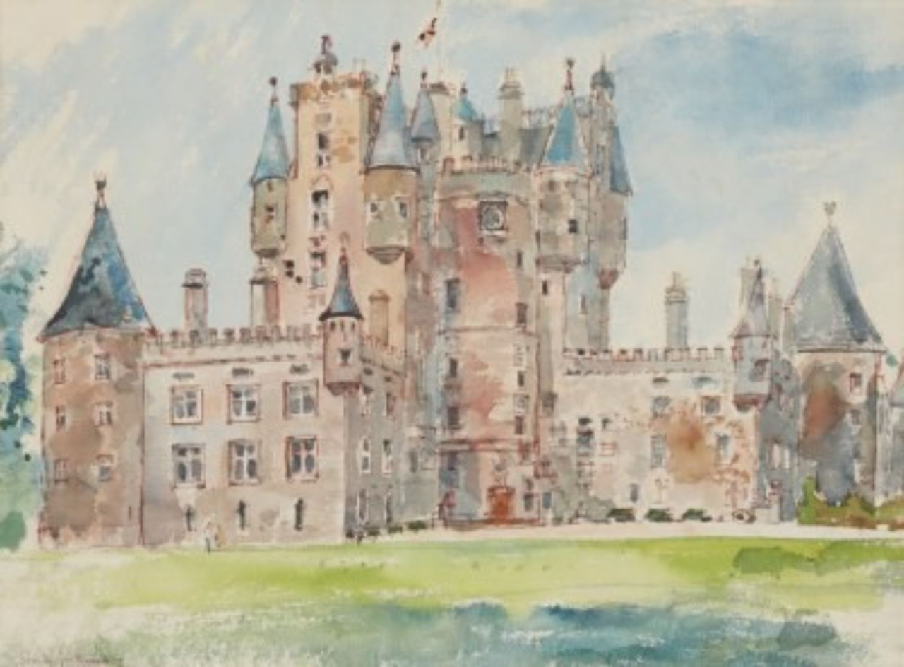 Picture of Glamis Castle by Shirley Spottiswoode