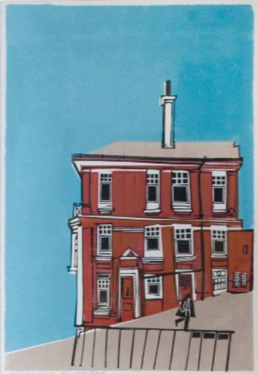 Picture of The Red House Brighton by Willie Rodger RSA