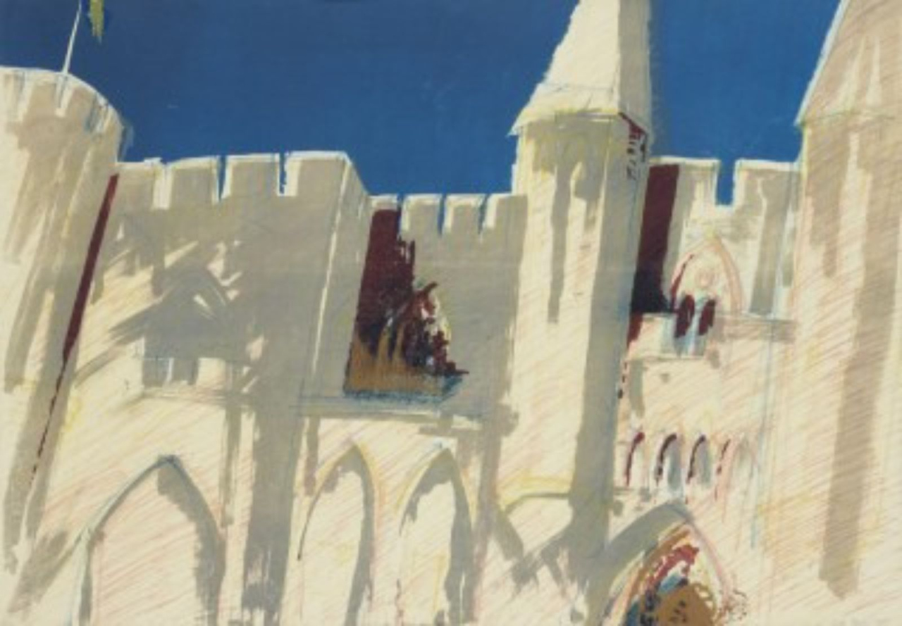 Picture of Le Palais Papes by Gill Tyson