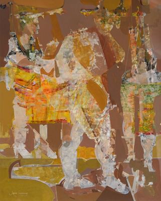 Picture of The Strolling Players by James Cumming RSA