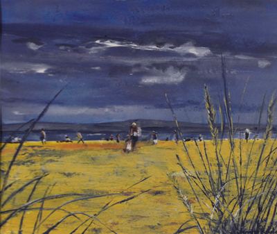 Picture of Windy Day (Kinshaldy Beach) by Jennifer Reid