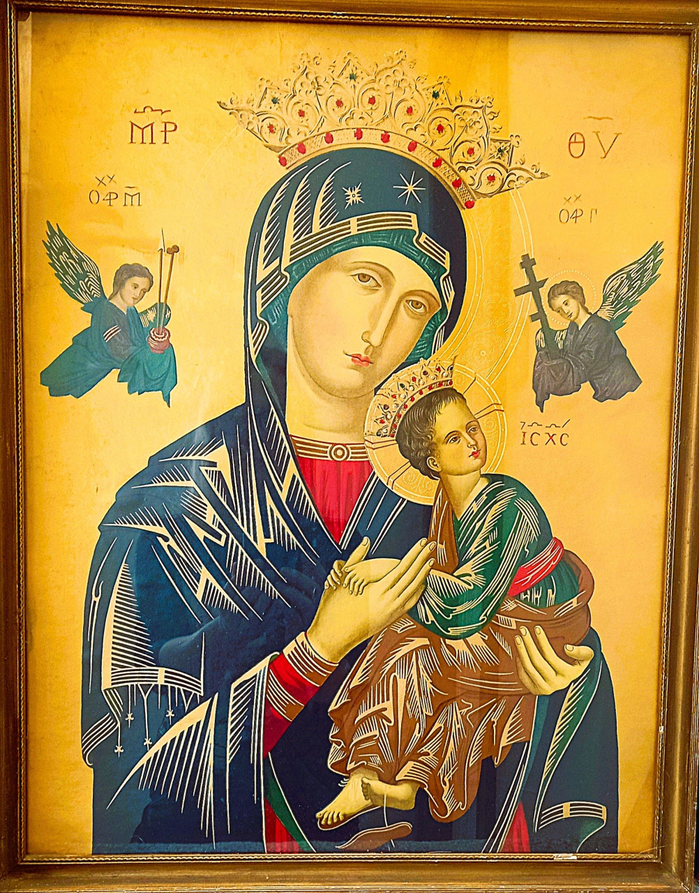 Picture of Our Lady of Perpetual Help by Andreas Rizo