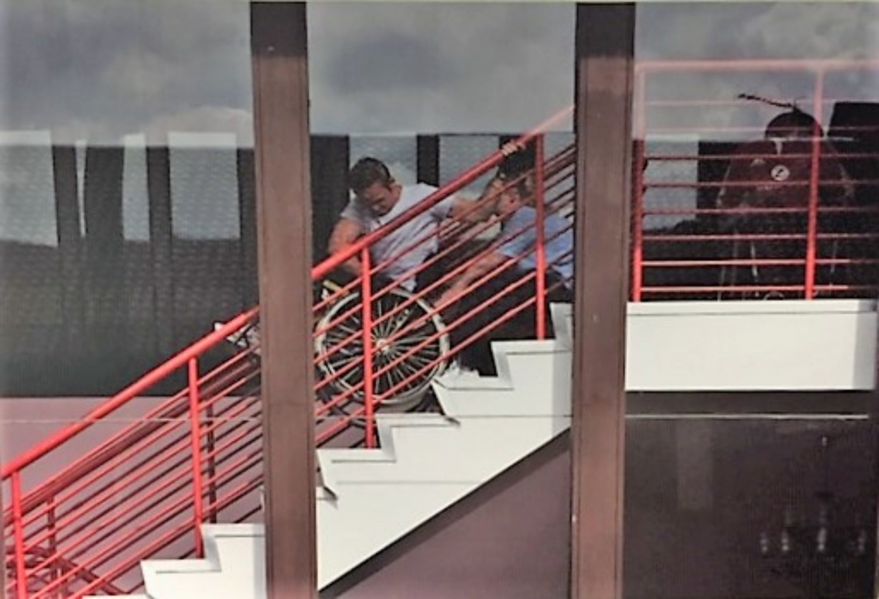 Picture of Lee, Stoke Mandeville Hospital by David Graham