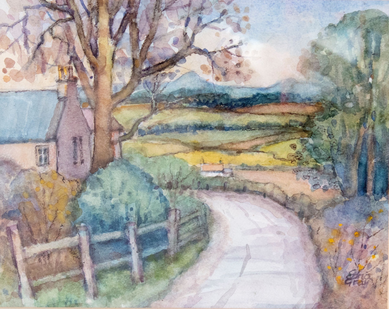 Picture of Distant Lomonds by Edna Gray