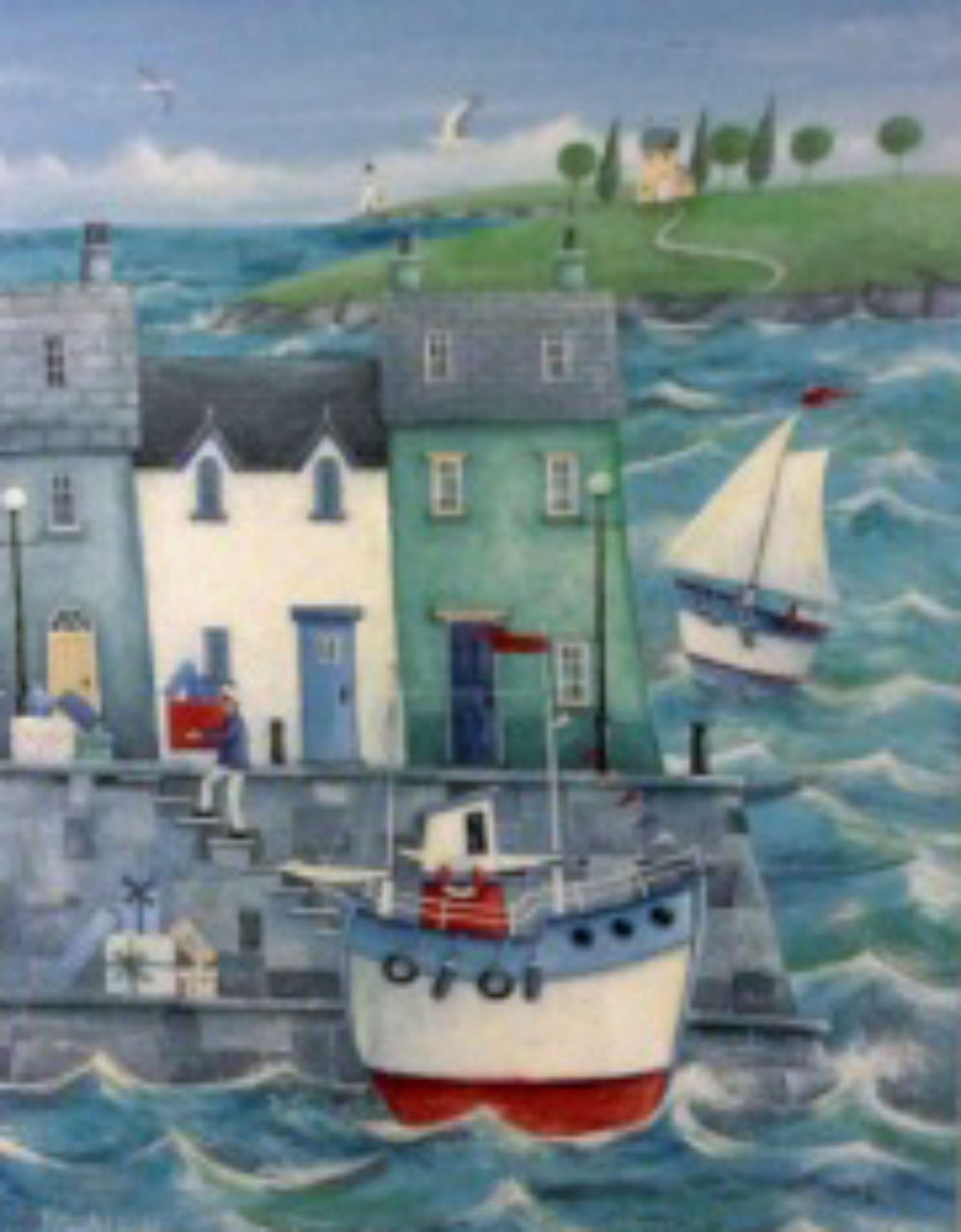 Picture of Harbour by Peter Adderley